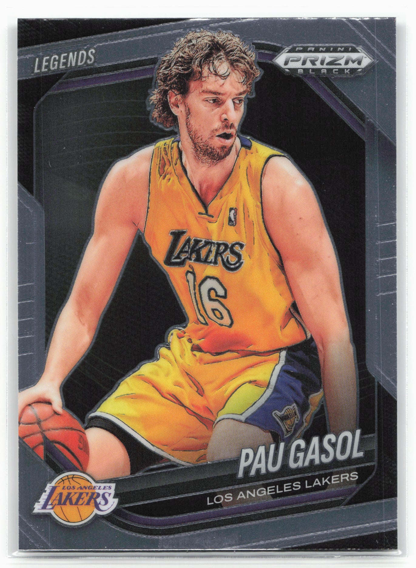 2024-25 Panini Prizm Black #265 Pau Gasol