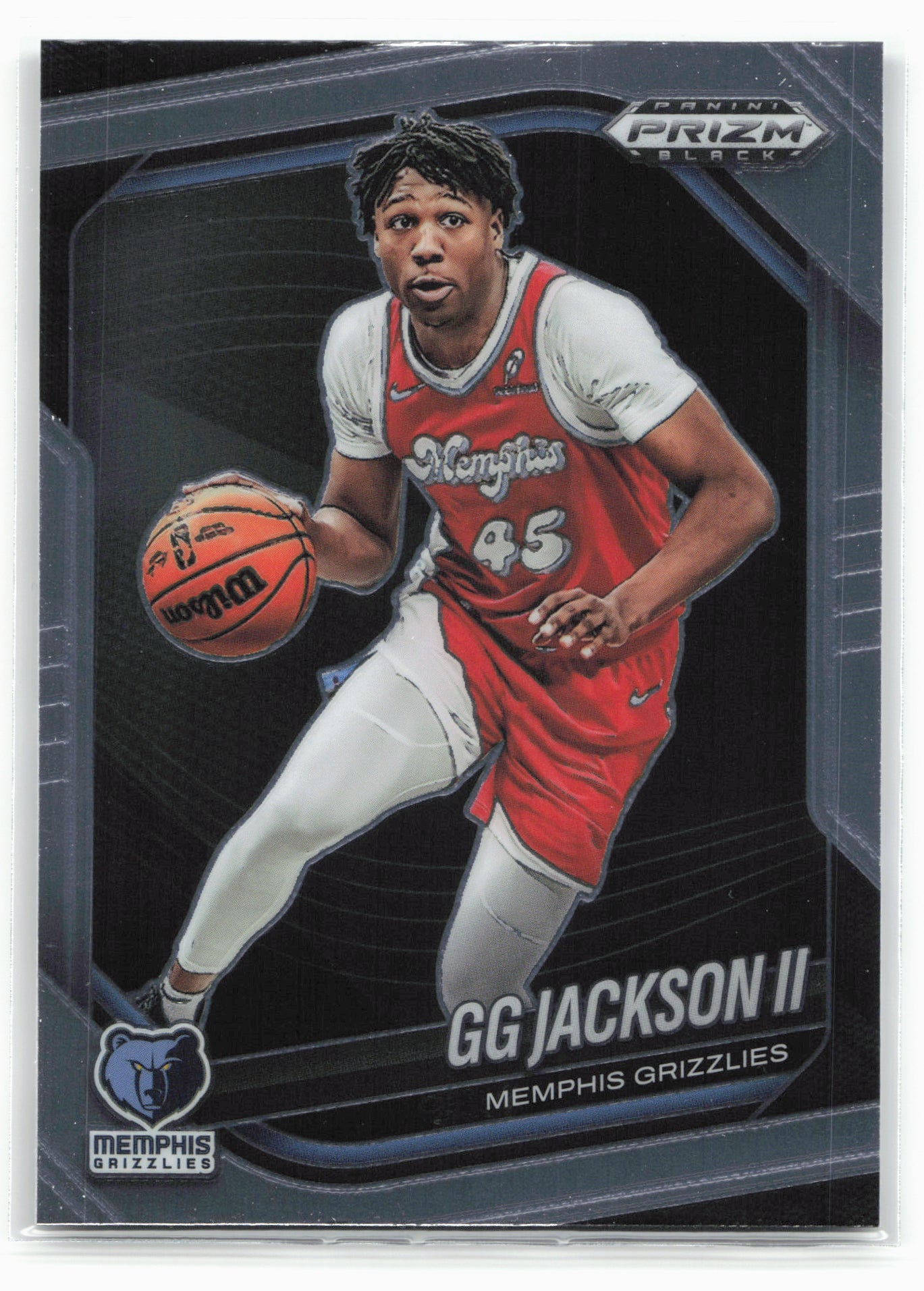 2024-25 Panini Prizm Black #105 GG Jackson II