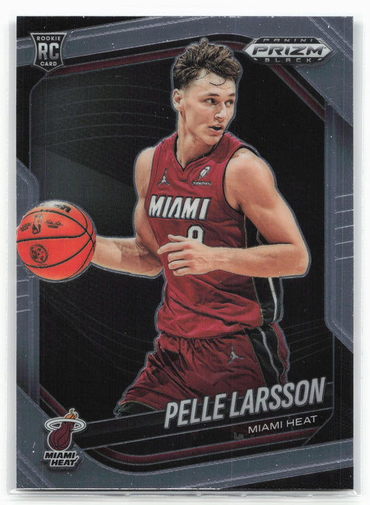 2024-25 Panini Prizm Black #130 Pelle Larsson 26867