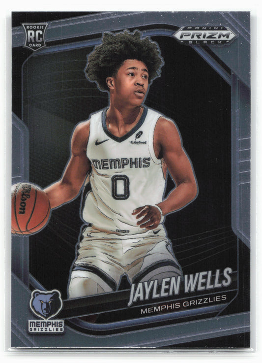 2024-25 Panini Prizm Black #34 Jaylen Wells