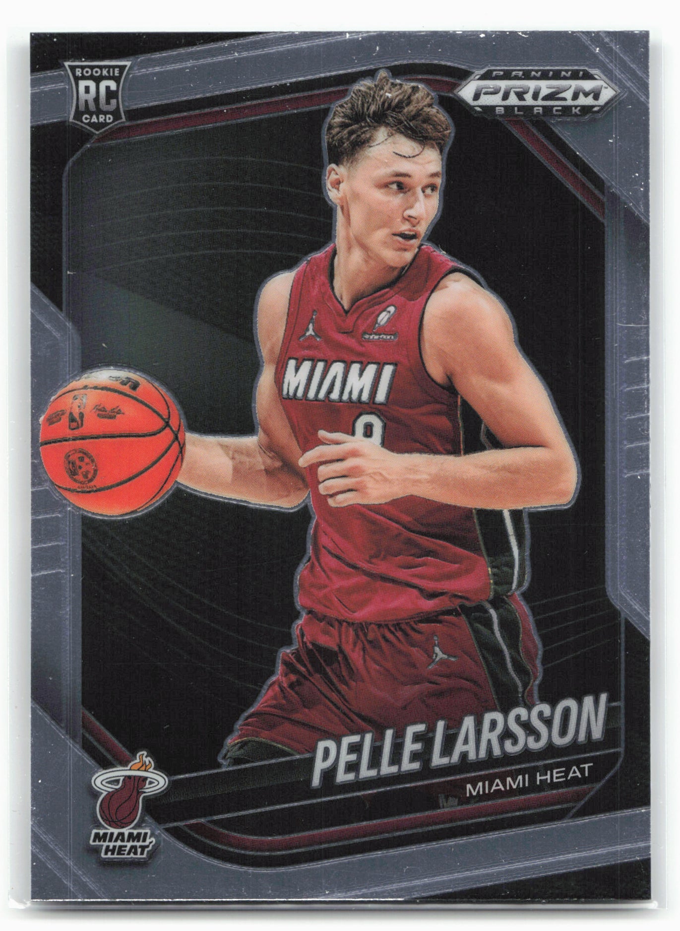 2024-25 Panini Prizm Black #130 Pelle Larsson