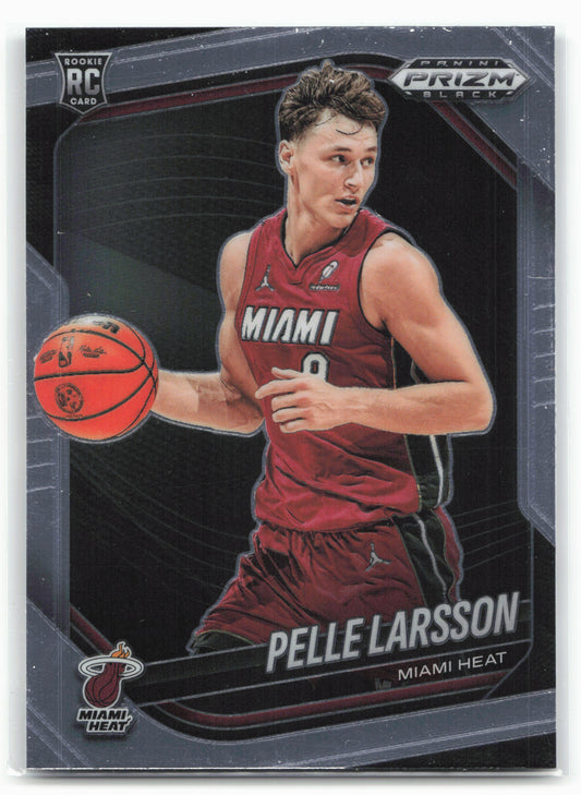 2024-25 Panini Prizm Black #130 Pelle Larsson