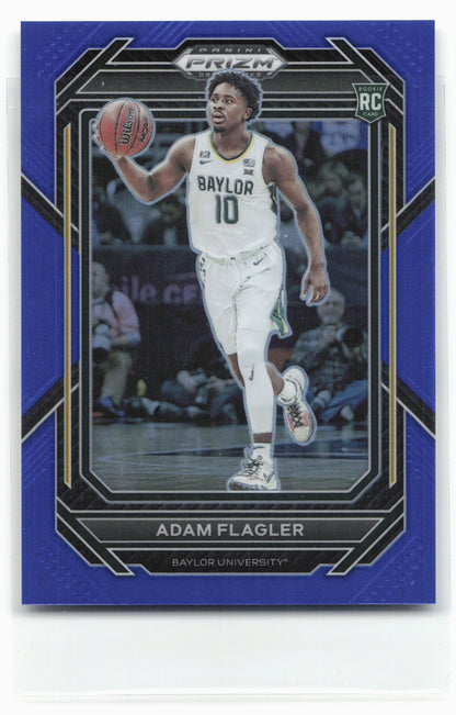 2023 Panini Prizm Draft Picks #21 Adam Flagler Blue #/199