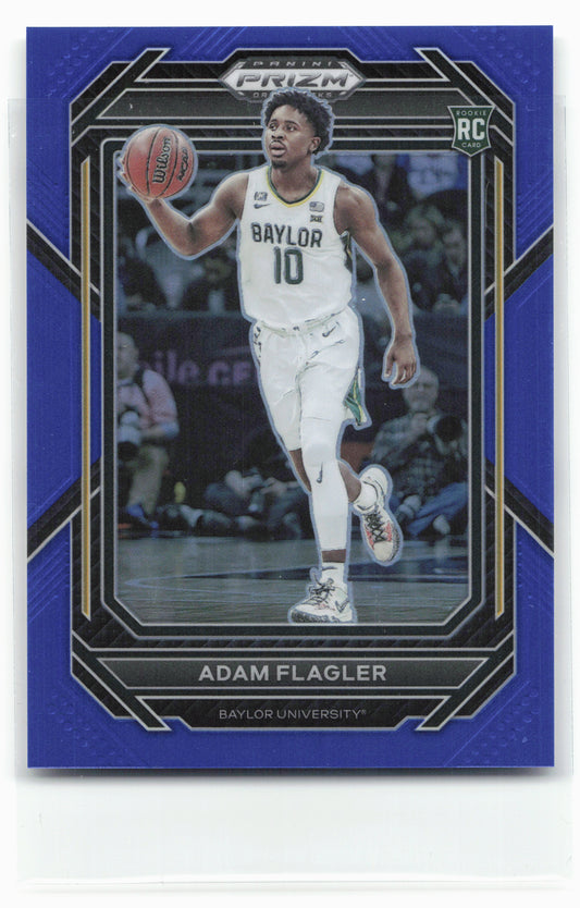 2023 Panini Prizm Draft Picks #21 Adam Flagler Blue #/199