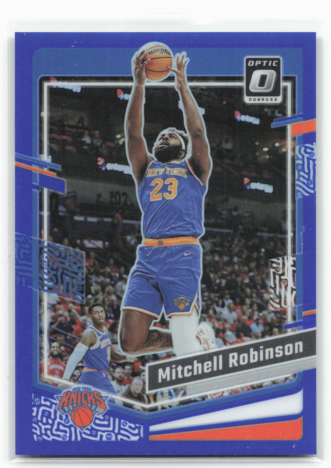 2023-24 Donruss Optic #2 Mitchell Robinson Blue #/49