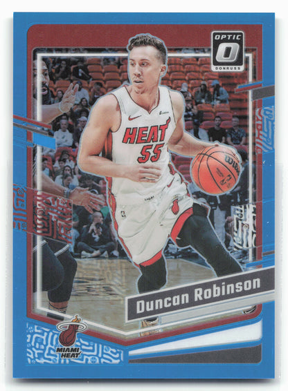 2023-24 Donruss Optic #64 Duncan Robinson Aqua #/249