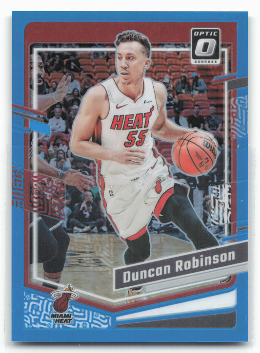 2023-24 Donruss Optic #64 Duncan Robinson Aqua #/249
