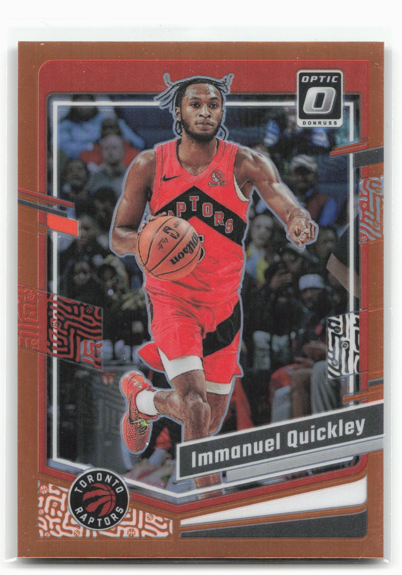 2023-24 Donruss Optic #83 Immanuel Quickley Orange #/199