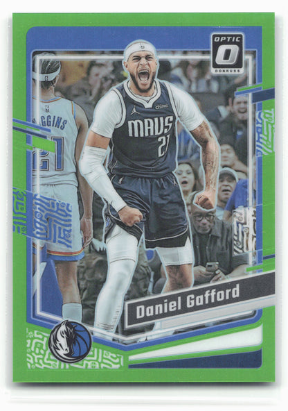 2023-24 Donruss Optic #138 Daniel Gafford Lime Green #/149