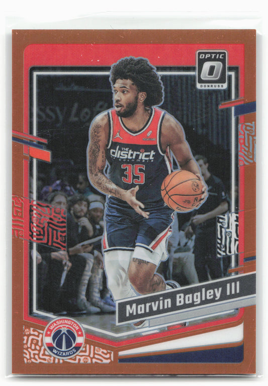 2023-24 Donruss Optic #84 Marvin Bagley III Orange #/199