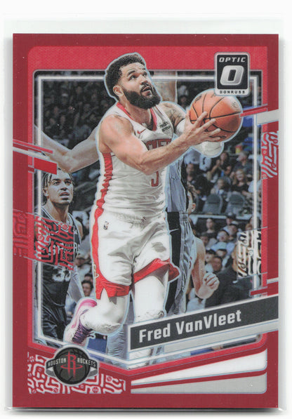 2023-24 Donruss Optic #197 Fred VanVleet Red #/99