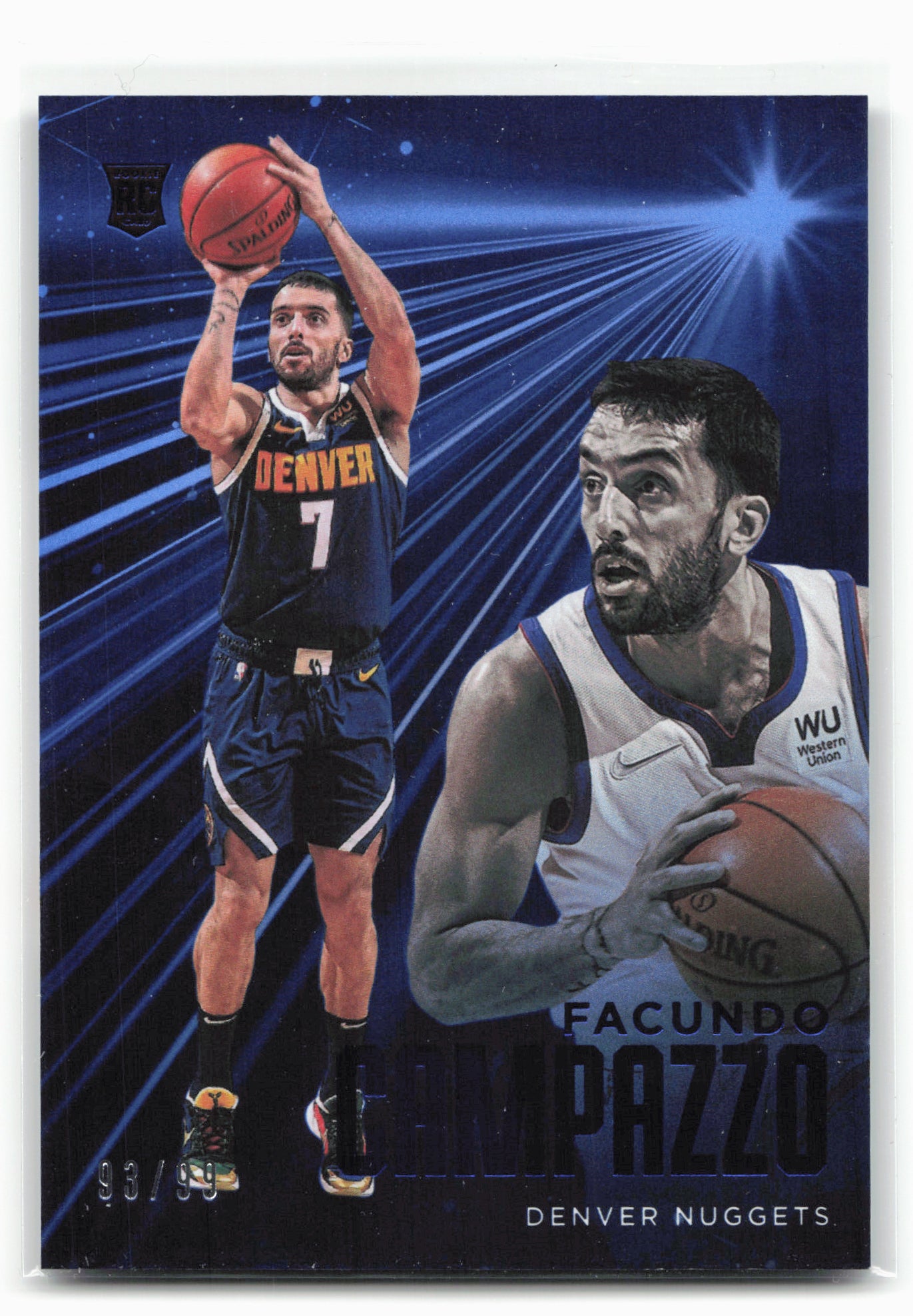 2020-21 Panini Chronicles #217 Facundo Campazzo Blue #/99