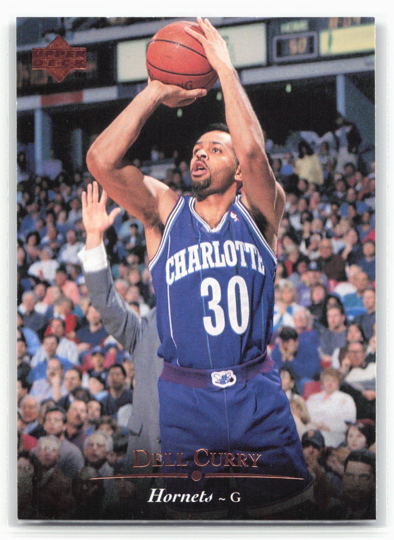 1995-96 Upper Deck #101 Dell Curry 26910