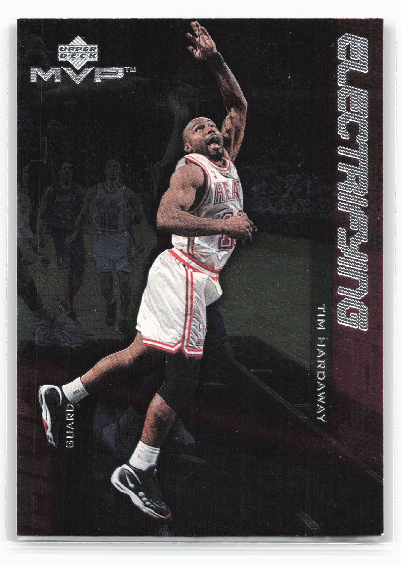 1999-00 Upper Deck MVP #E6 Tim Hardaway Electrifying 26911