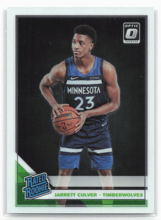 2019-20 Donruss Optic #160 Jarrett Culver