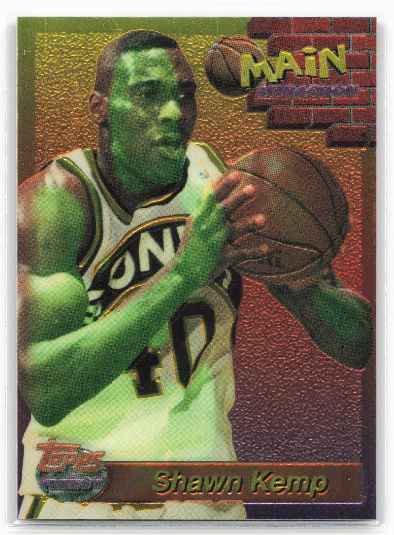 1993-94 Finest #25 Shawn Kemp Main Attraction