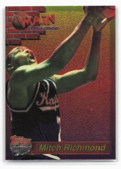 1993-94 Finest #23 Mitch Richmond Main Attraction