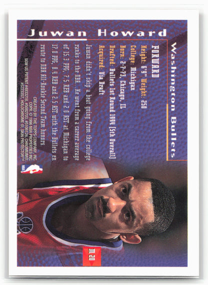 1995-96 Finest #M20 Juwan Howard Mystery