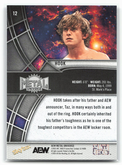 2025 SkyBox Metal Universe AEW #12 HOOK