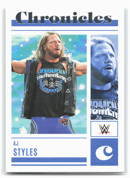 2023 Panini Chronicles WWE #54 AJ Styles 26938