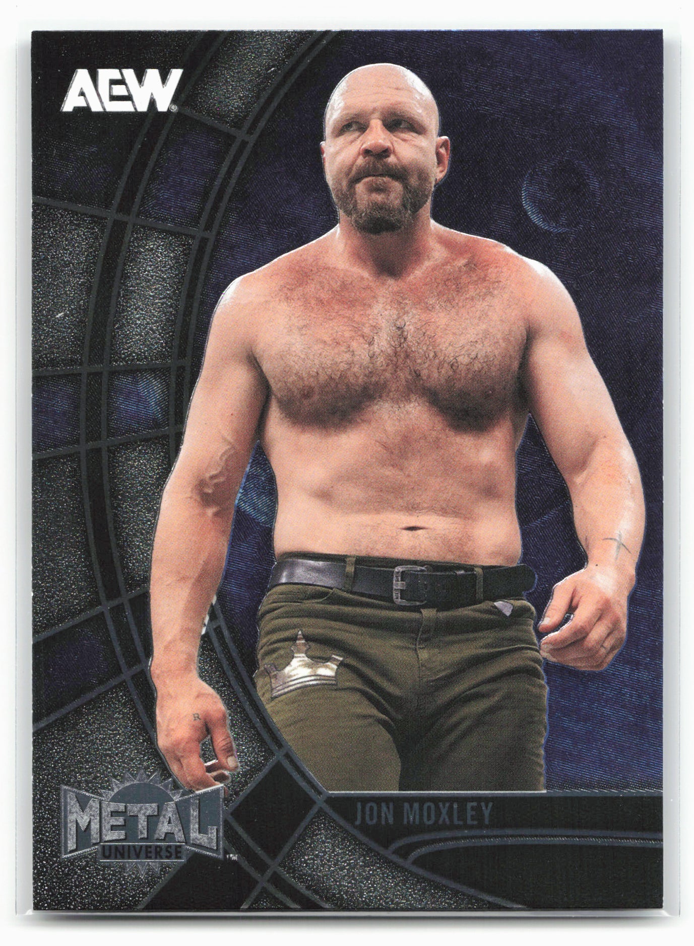 2025 SkyBox Metal Universe AEW #40 Jon Moxley
