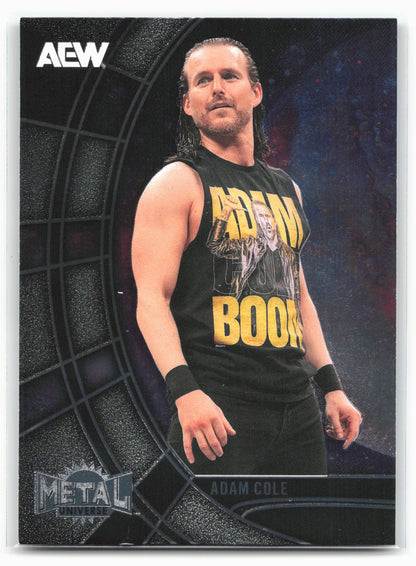 2025 SkyBox Metal Universe AEW #4 Adam Cole