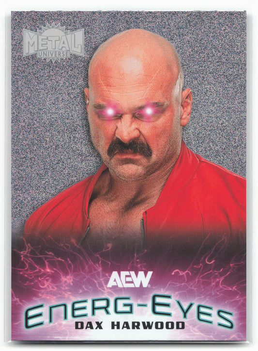 2025 SkyBox Metal Universe AEW #EG-7 Dax Harwood Energ-Eyes