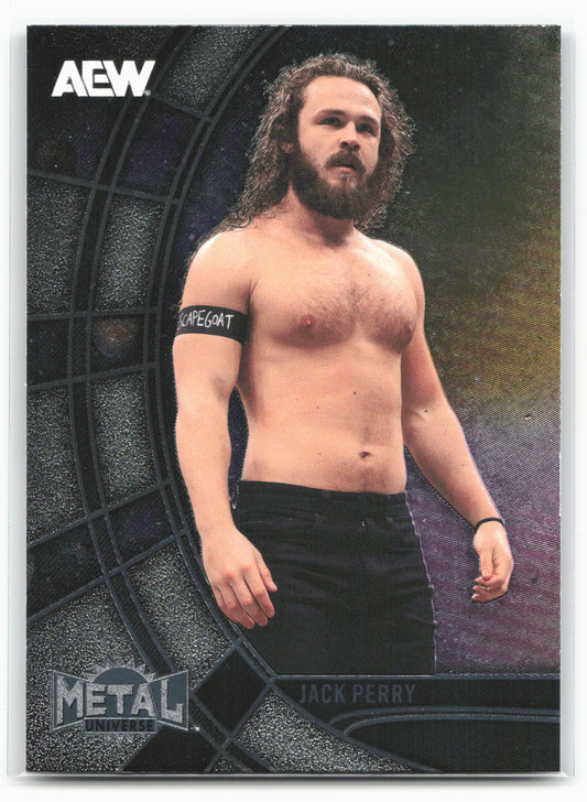 2025 SkyBox Metal Universe AEW #38 Jack Perry