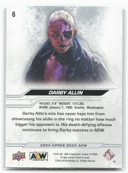 2024 Upper Deck AEW #6 Darby Allin