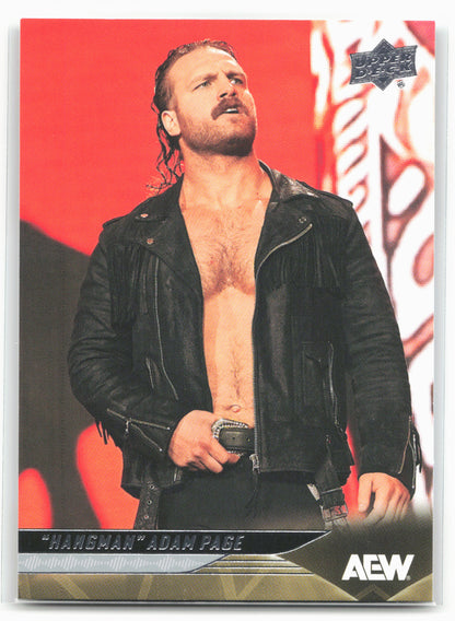2025 Upper Deck AEW #55 “Hangman” Adam Page