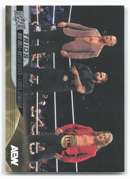 2025 Upper Deck AEW #83 Chris Jericho / Big Bill / Bryan Keith