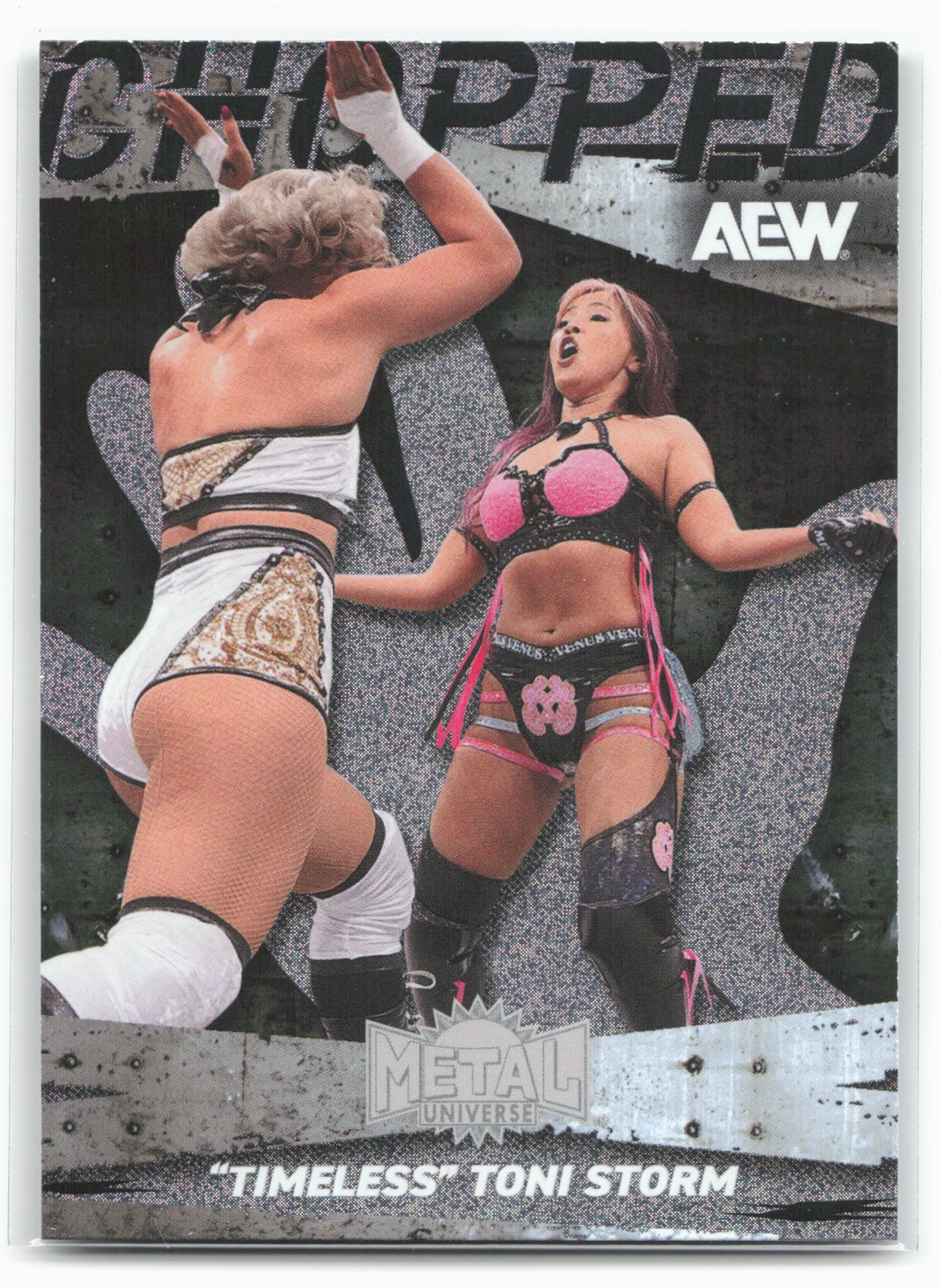 2025 SkyBox Metal Universe AEW #CP-18 "Timeless" Toni Storm Chopped