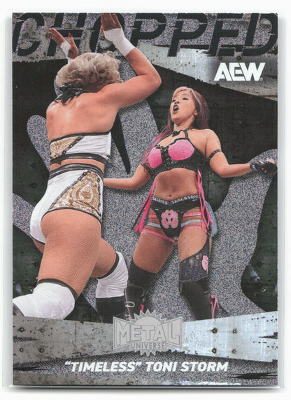 2025 SkyBox Metal Universe AEW #CP-18 "Timeless" Toni Storm Chopped