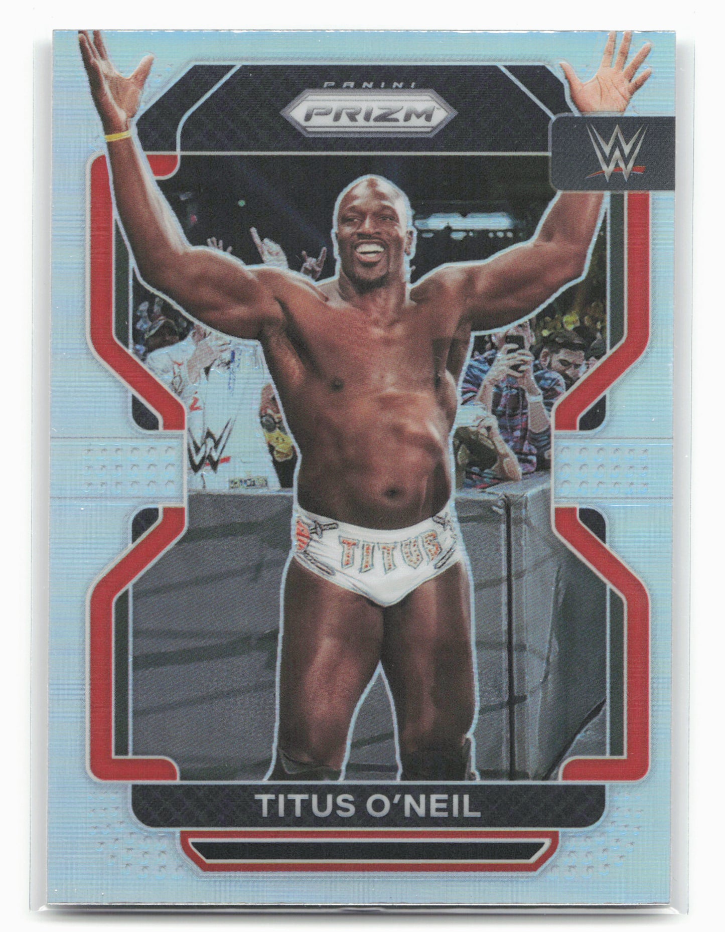 2022 Panini Prizm WWE #183 Titus O'Neil Silver