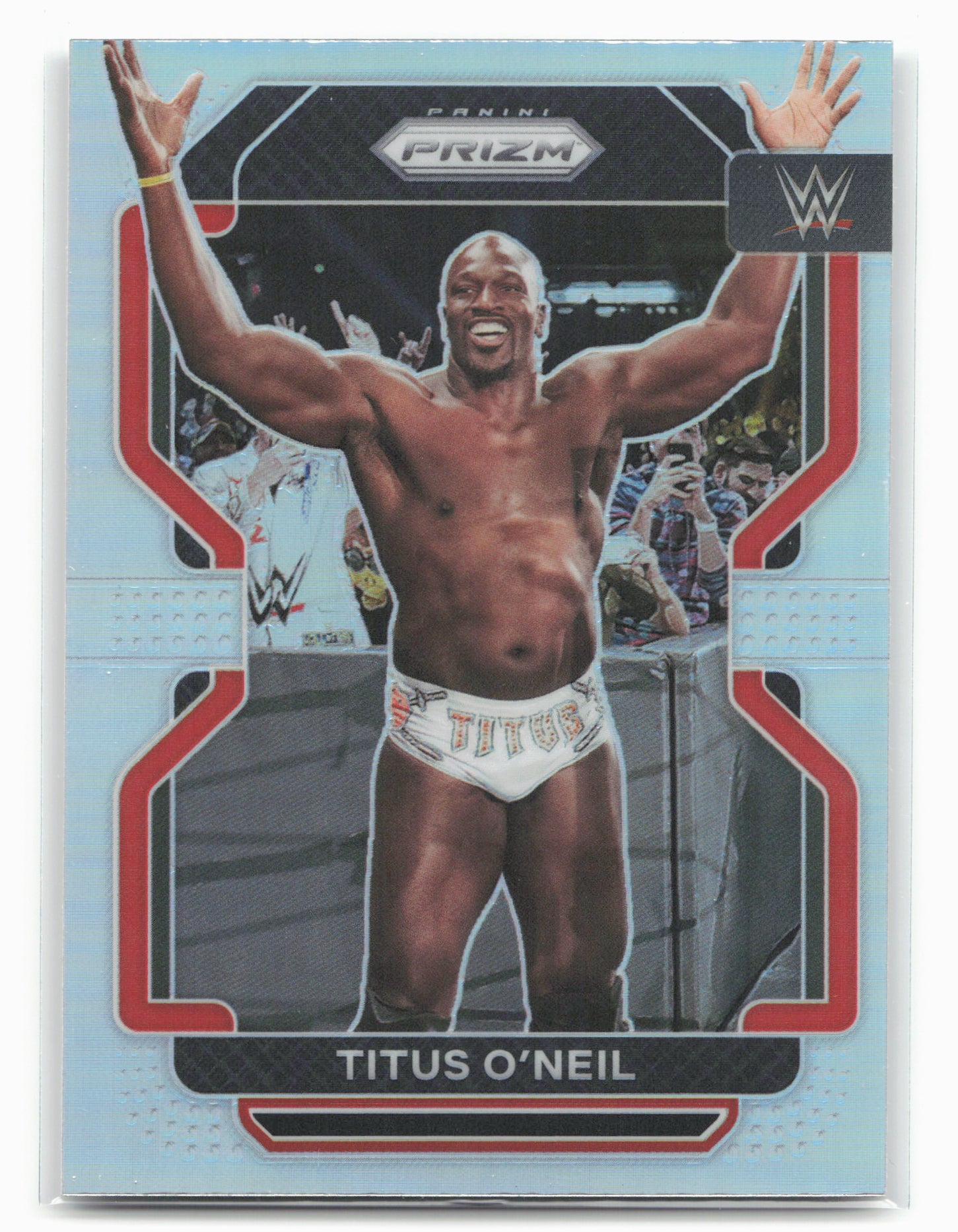 2022 Panini Prizm WWE #183 Titus O'Neil Silver