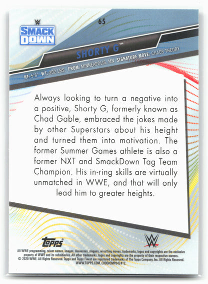 2020 Topps WWE Finest #65 Shorty G