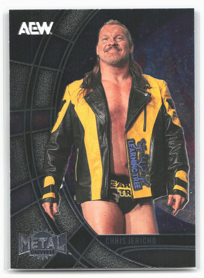 2025 SkyBox Metal Universe AEW #34 Chris Jericho