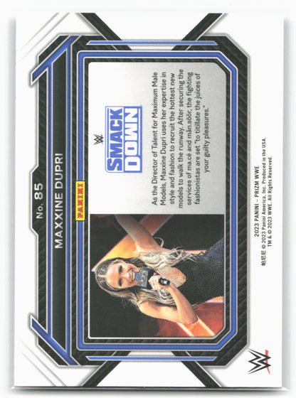 2023 Panini Prizm WWE #85 Maxxine Dupri
