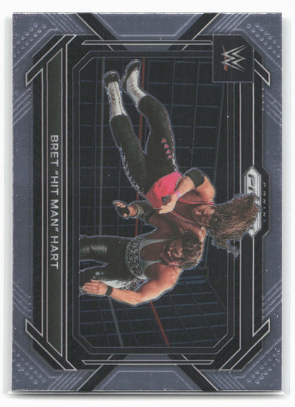 2023 Panini Prizm WWE #58 Bret "Hit Man" Hart