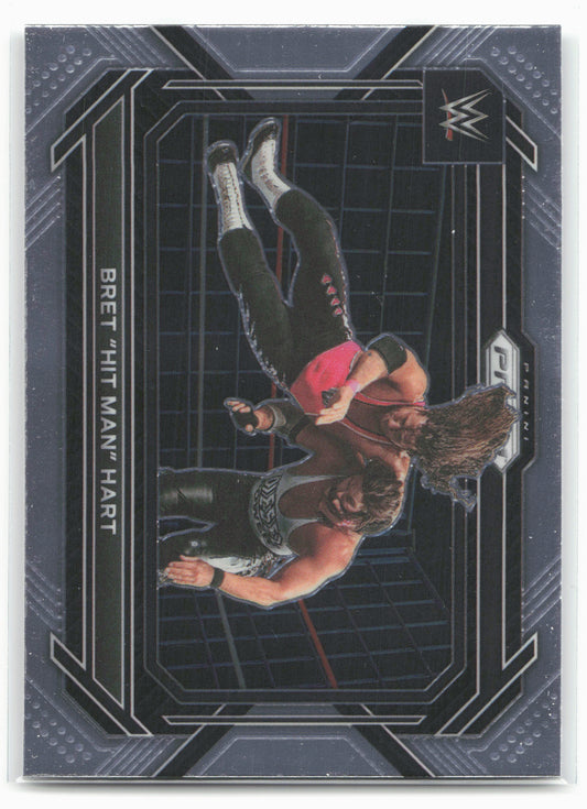 2023 Panini Prizm WWE #58 Bret "Hit Man" Hart