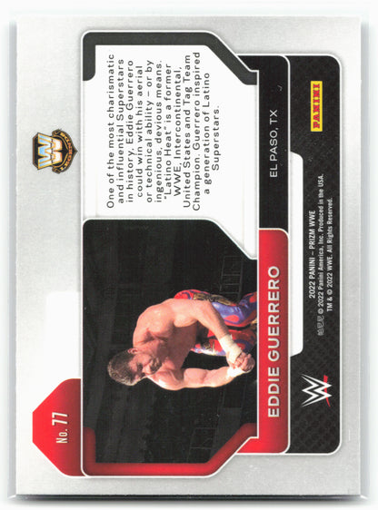2022 Panini Prizm WWE #77 Eddie Guerrero