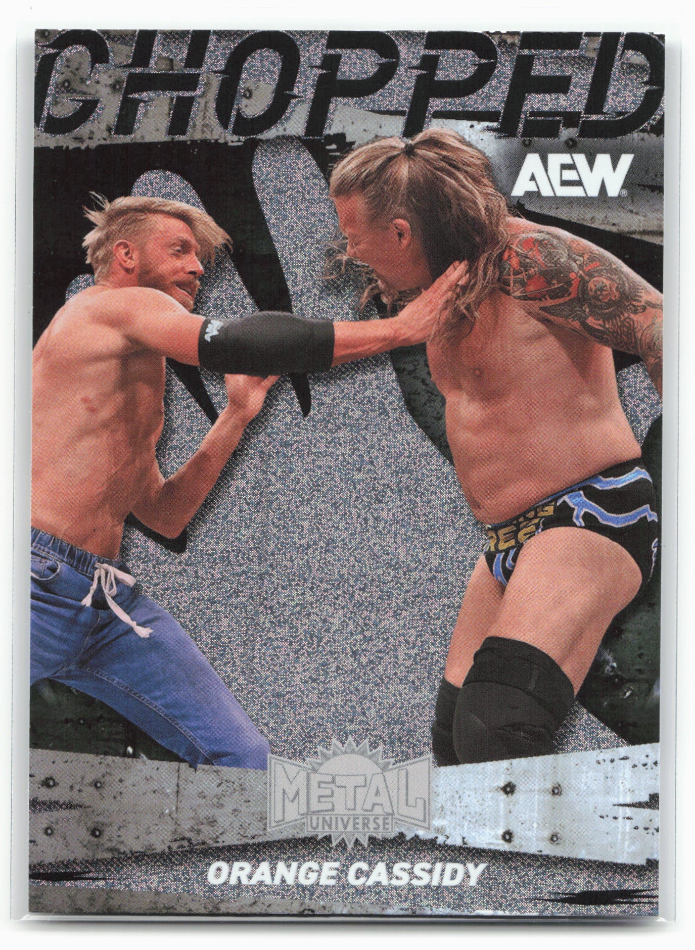 2025 SkyBox Metal Universe AEW #CP-6 Orange Cassidy Chopped