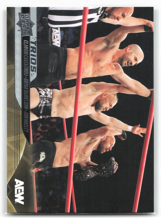 2025 Upper Deck AEW #81 Jon Moxley / Claudio Castagnoli / Bryan Danielson