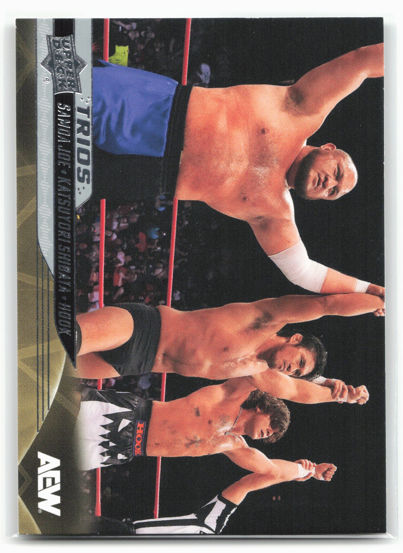2025 Upper Deck AEW #87 Samoa Joe / Hook / Katsuyori Shibata