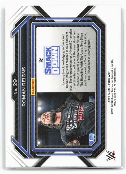 2023 Panini Prizm WWE #29 Roman Reigns