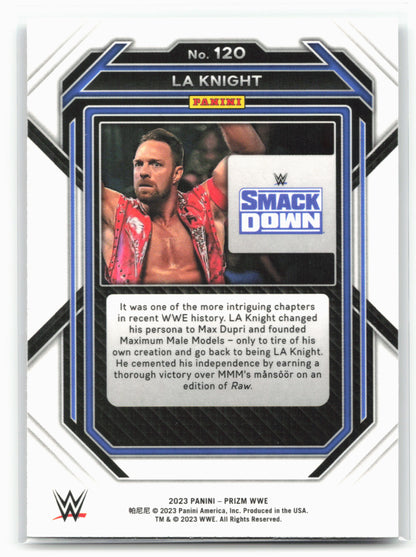 2023 Panini Prizm WWE #120 LA Knight