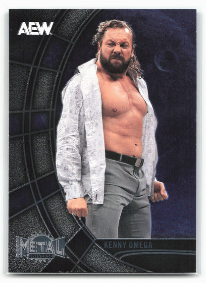 2025 SkyBox Metal Universe AEW #81 Kenny Omega