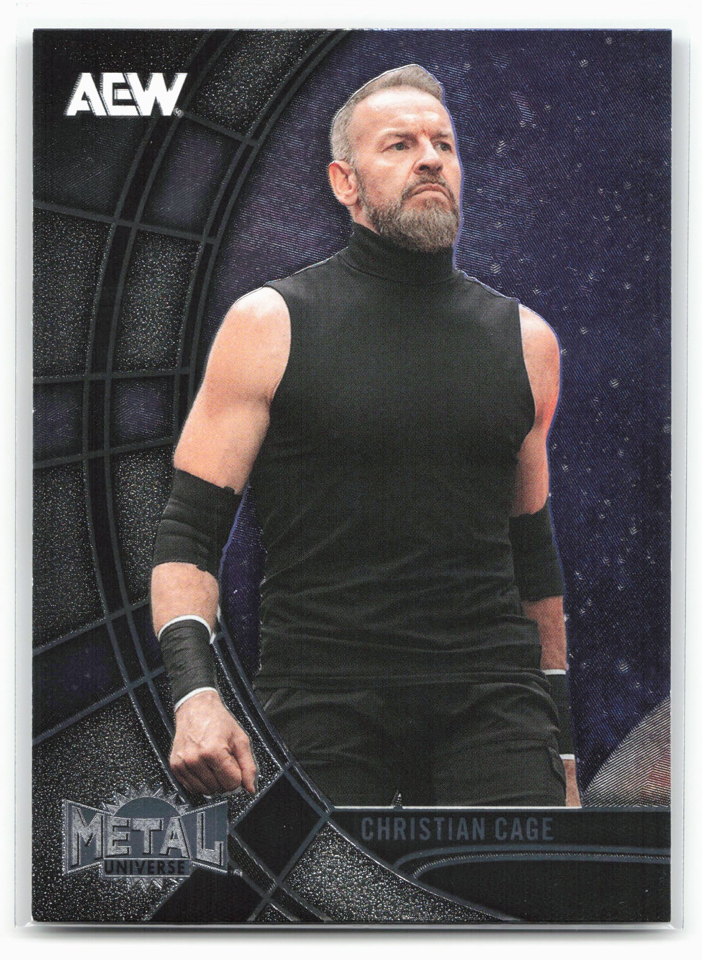 2025 SkyBox Metal Universe AEW #61 Christian Cage 27027