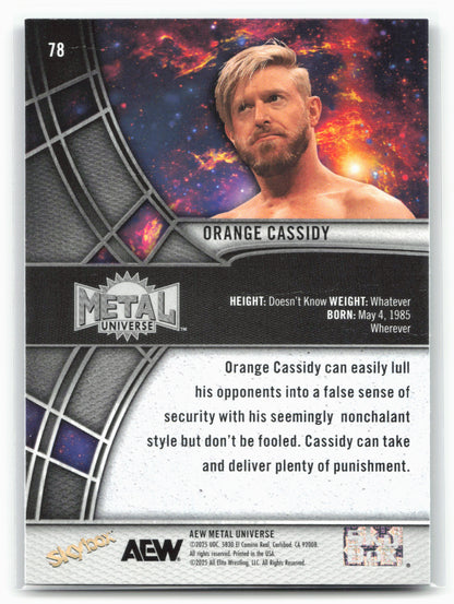 2025 SkyBox Metal Universe AEW #78 Orange Cassidy 27032