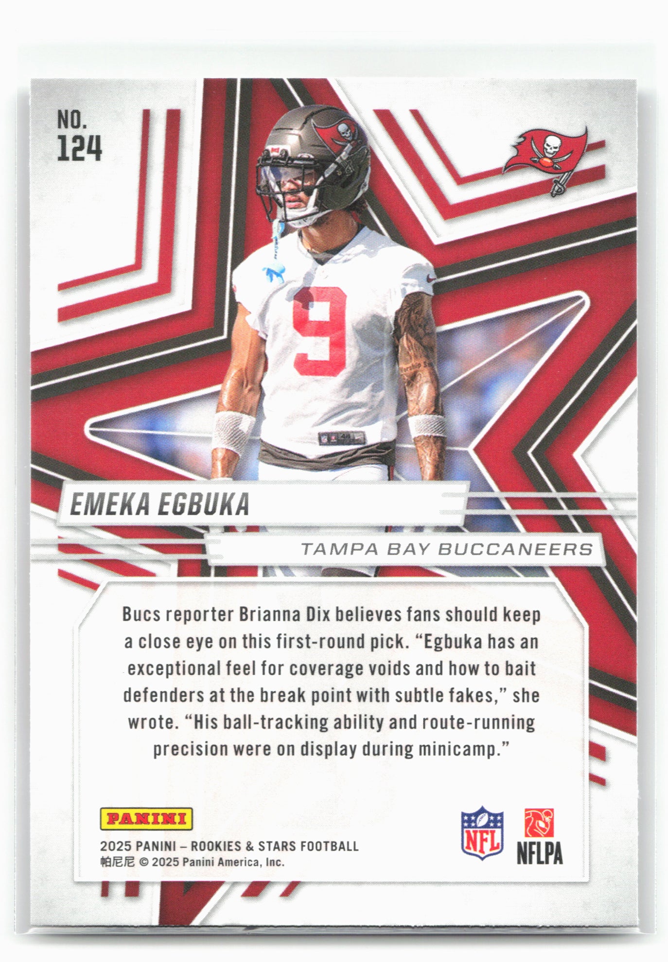 2025 Panini Rookies & Stars #124 Emeka Egbuka